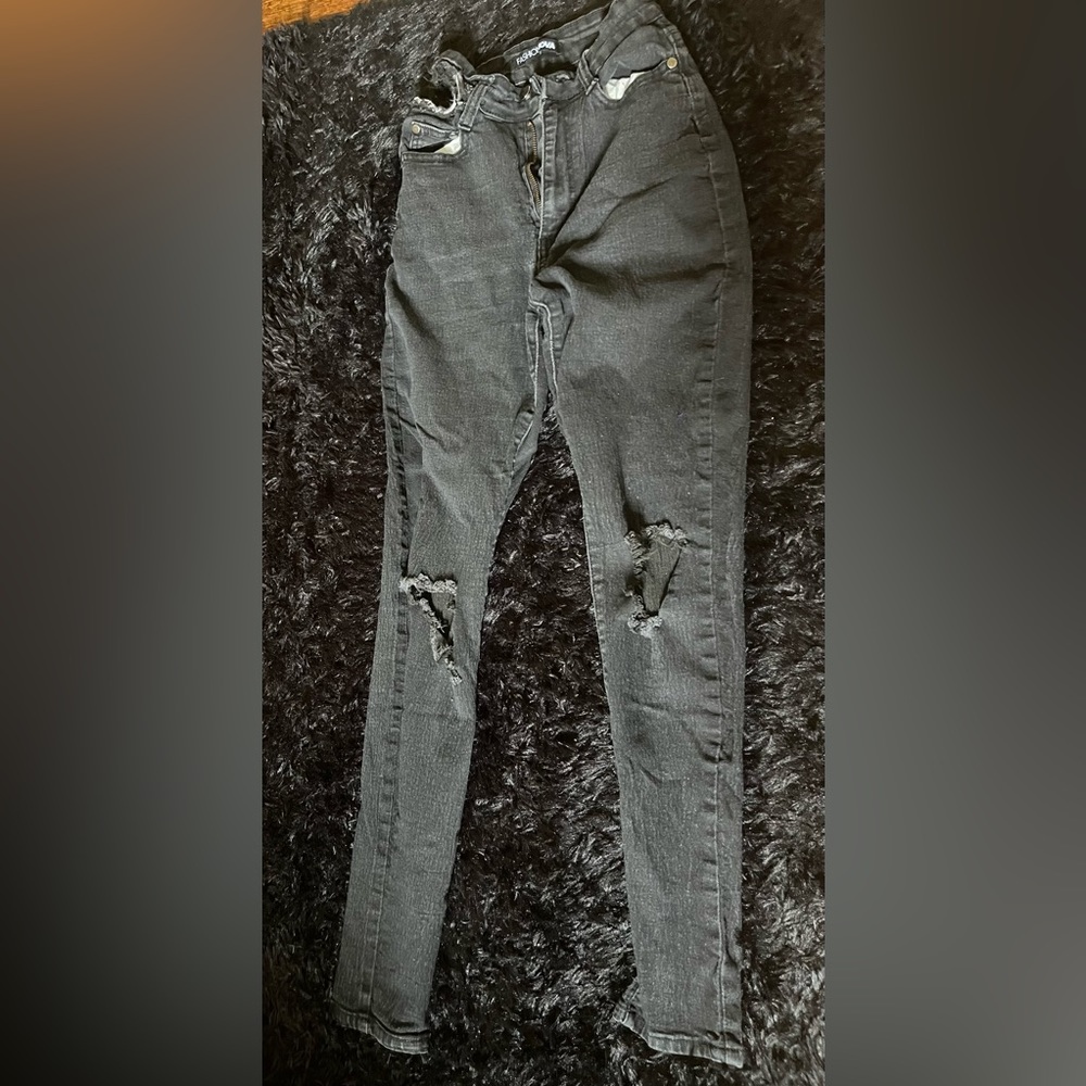 Seamstress Special Fashion Nova Black Denim Jeans